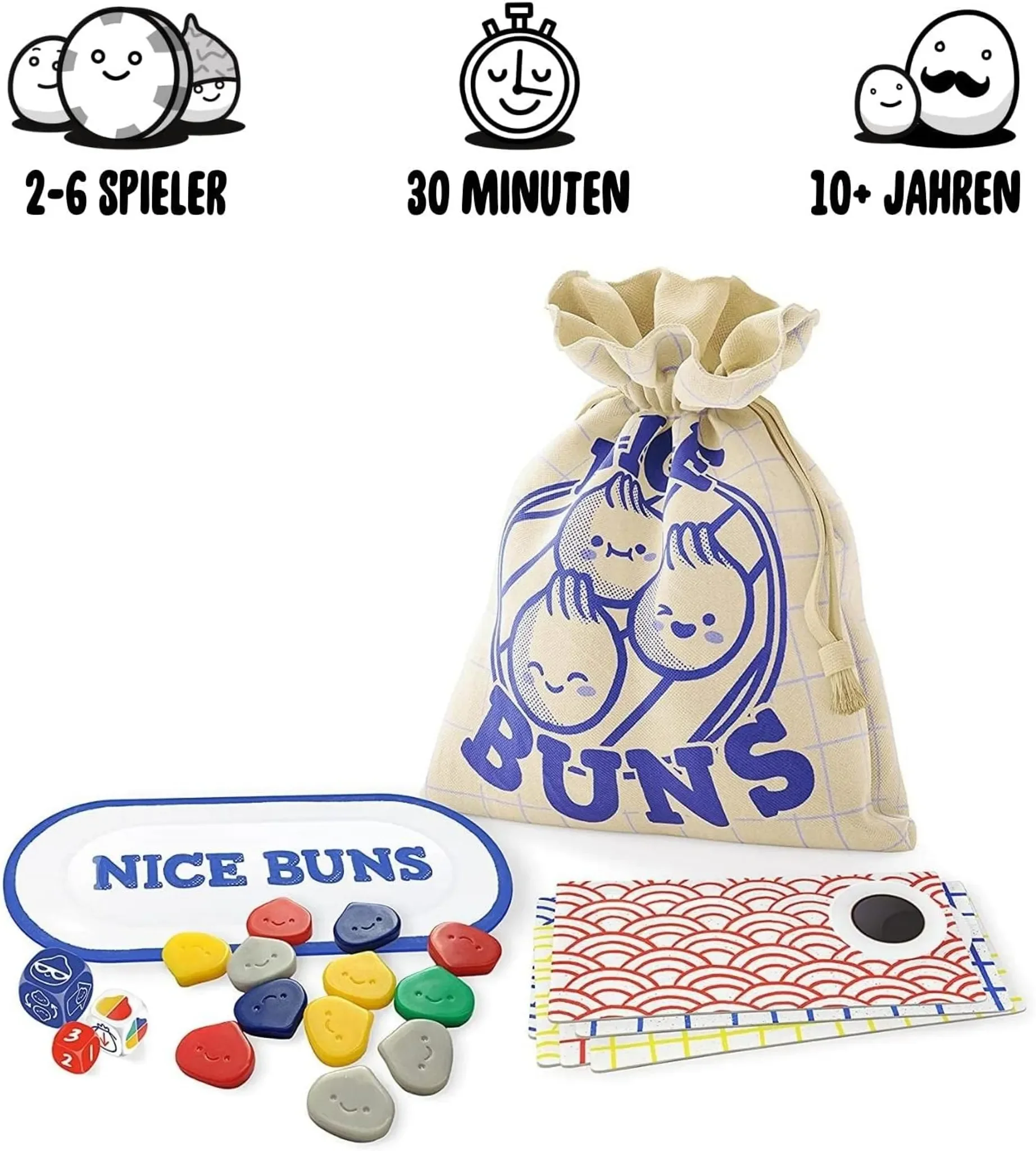 BIG POTATO GAMES „Nice Buns“ – Würfel- & Strategiespiel